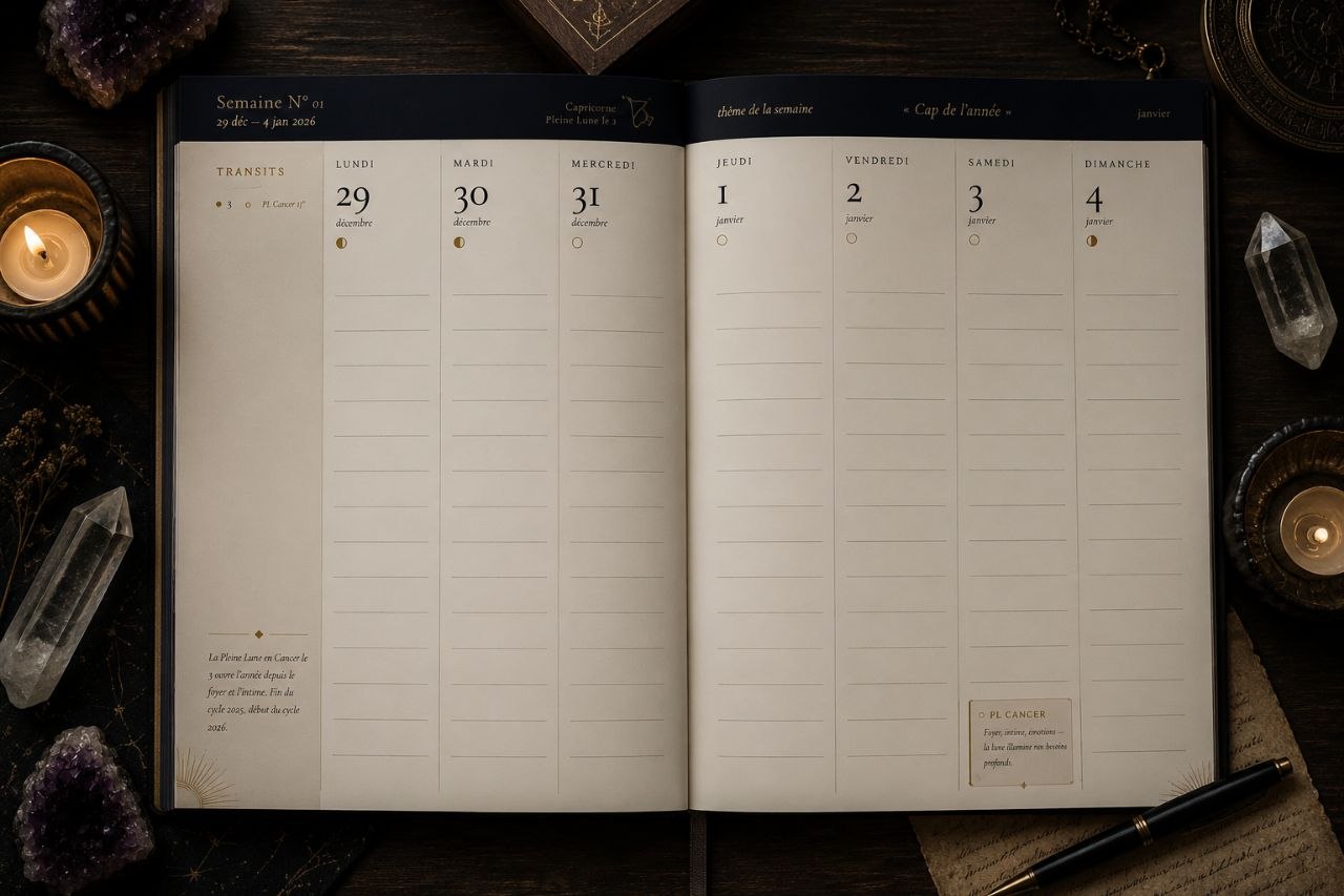 AGENDA ASTROLOGIQUE 2026