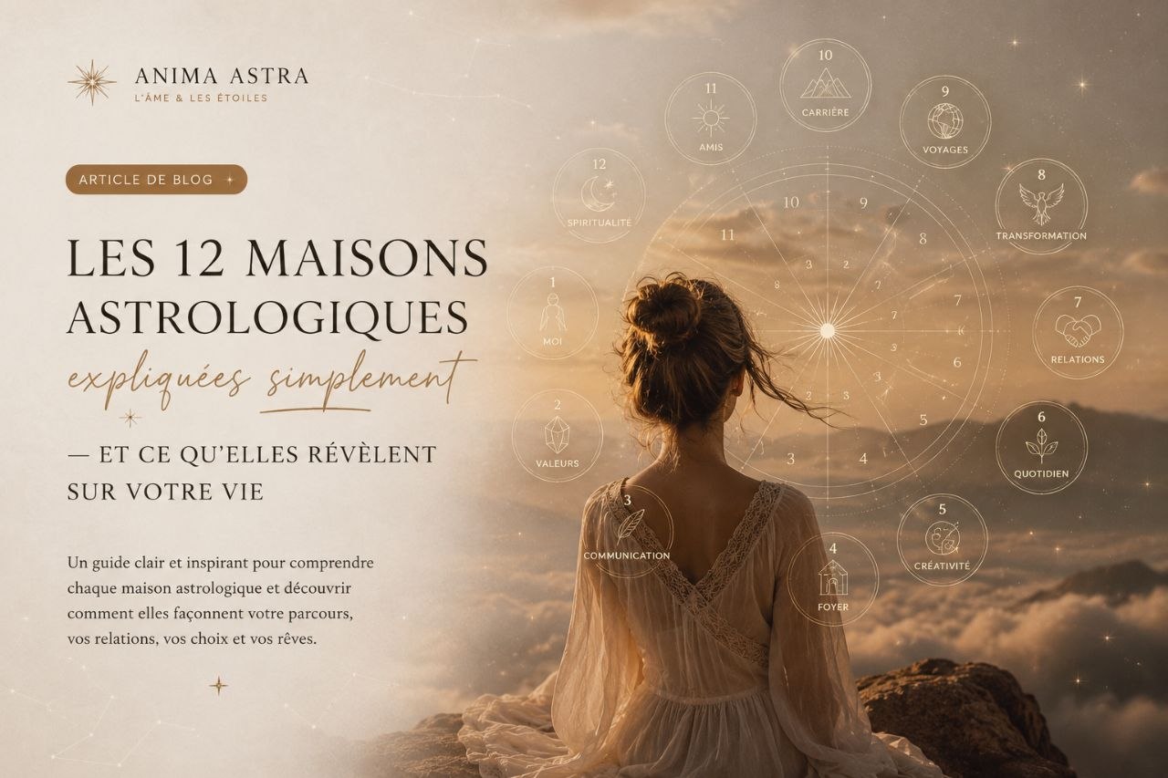 Les 12 maisons astrologiques expliquées simplement