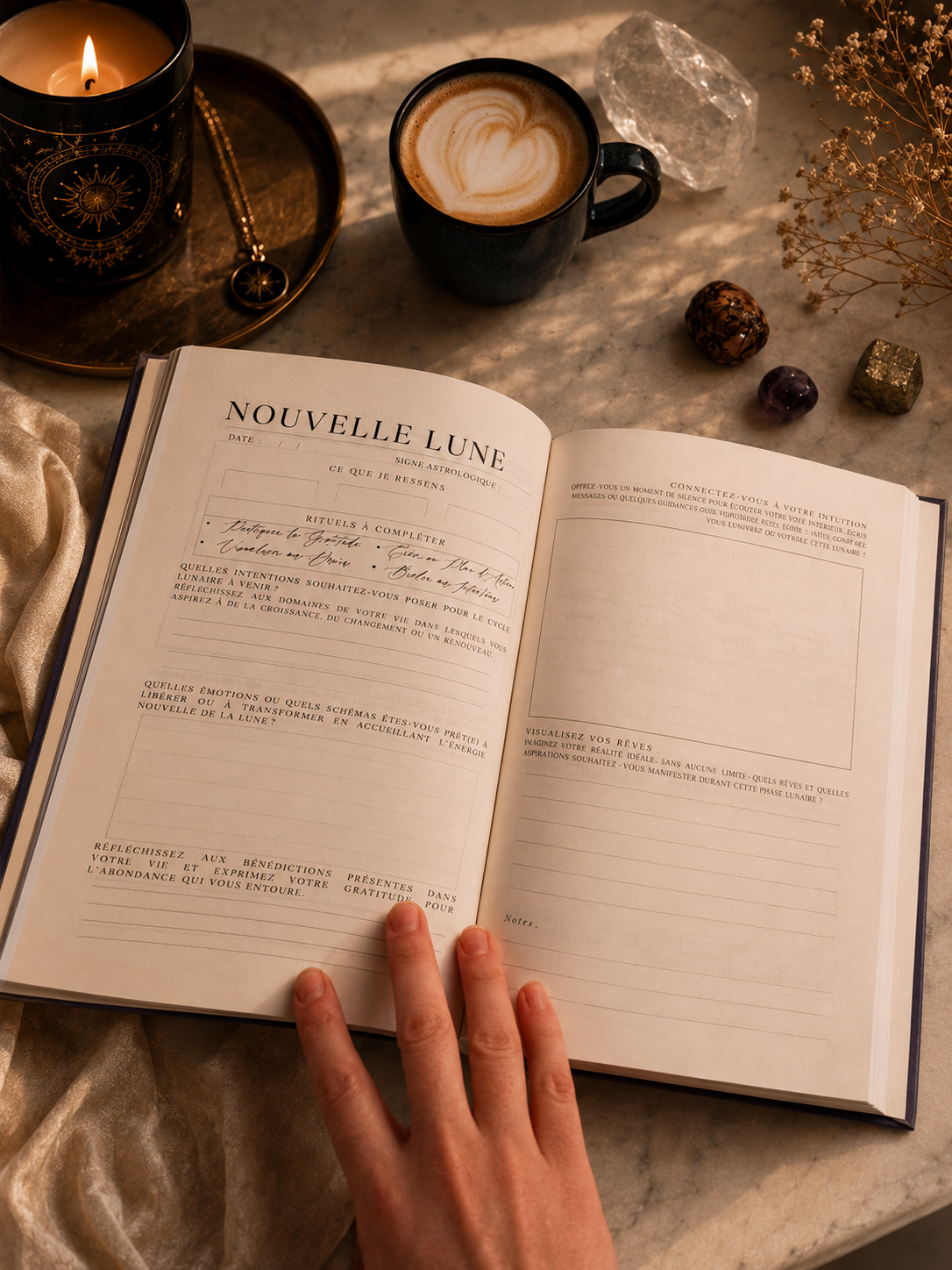 JOURNAL RITUEL DE LUNE